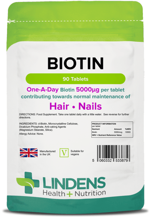 Biotin 5mg Tablets 90 Tablets