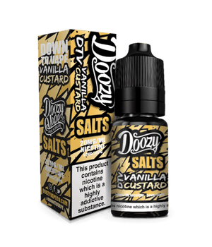 Doozy Nic. Salt - Vanilla Custard Vape E-Liquid Online | Vapeorist