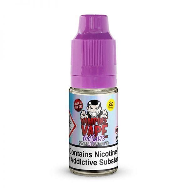 Vampire Vape Nic. Salt - Sweet Lemon Pie E-Liquid Online | Vapeorist