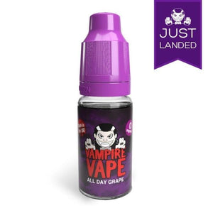 Vampire Vape 10ml - All Day Grape E-Liquid