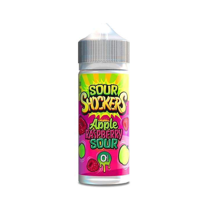 Sour Shockers 120ml - Apple Raspberry Sour Vape Liquid | Vapeorist