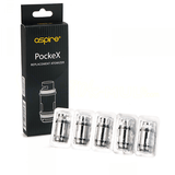 Buy Aspire PockeX Coils (Pack of 5) Replacement Coils | Vapeorist