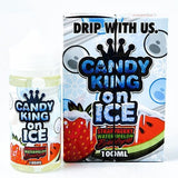 Buy Candy King Strawberry Watermelon Bubble on Ice 120ml | Vapeorist