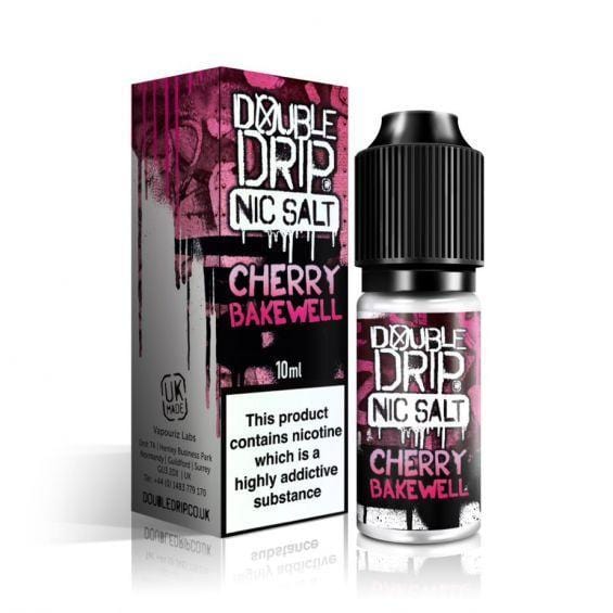 Double Drip Nic. Salt - Cherry Bakewell Vape E-Liquid | Vapeorist