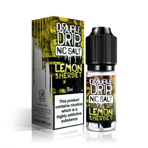 Double Drip Nic. Salt - Lemon Sherbet Vape E-Liquid| Vapeorist