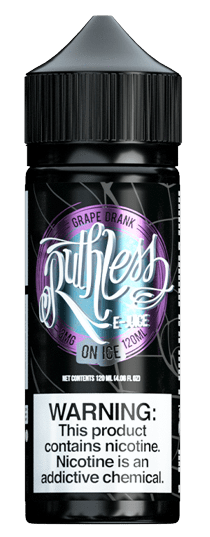 Buy Ruthless 120ml - Grape Drank on Ice E-Liquid Online | Vapeorist