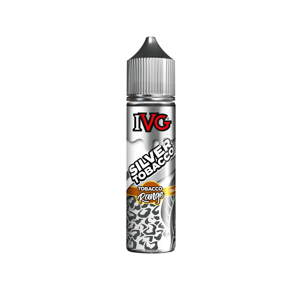 I VG 60ml Shortfill Silver Tobacco Vape E-Liquid
