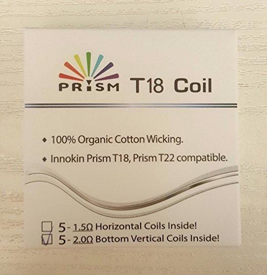 Innokin T18 Coils (5 Pack)