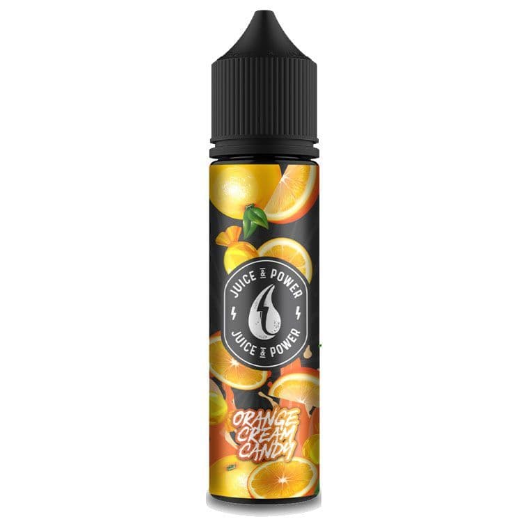 Buy Juice & Power 60ml - Orange Cream Candy Liquid | Vapeorist