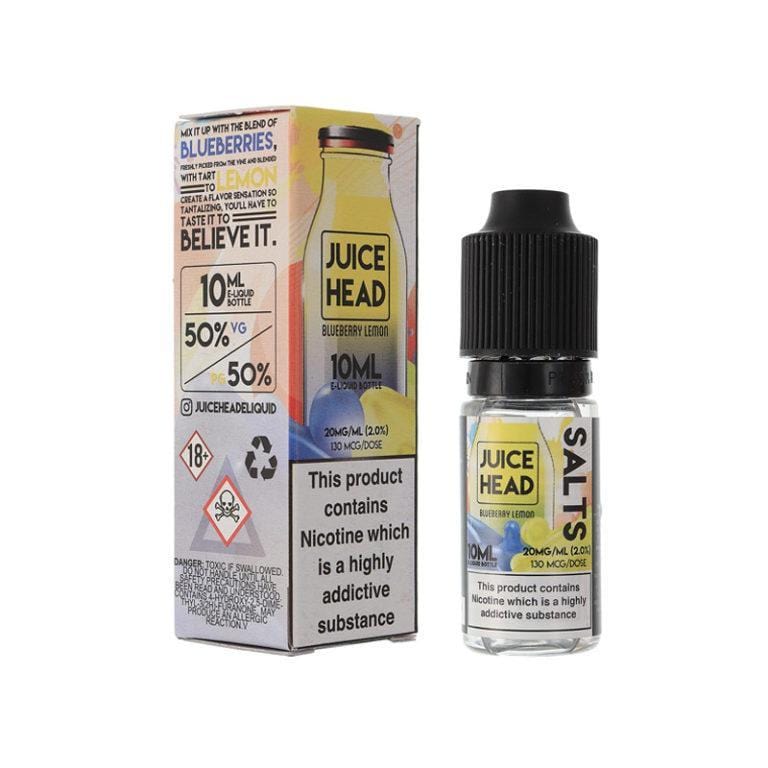 Juice Head Nic. Salt - Blueberry Lemon Vape E-Liquid | Vapeorist