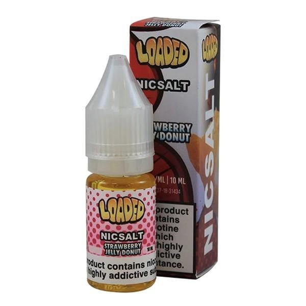 Loaded Nic. Salt - Strawberry Jelly Donut Vape E-Liquid | Vapeorist