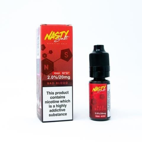 Nasty Juice Nic. Salt - Bad Blood Vape E-Liquid Online | Vapeorist