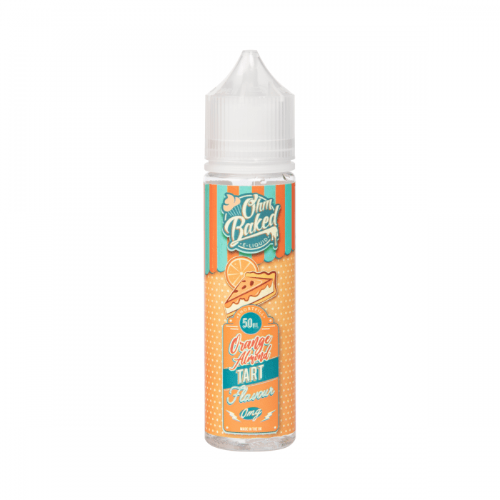 Buy Ohm Baked 60ml - Orange Almond Tart Vape E-Liquid | Vapeorist