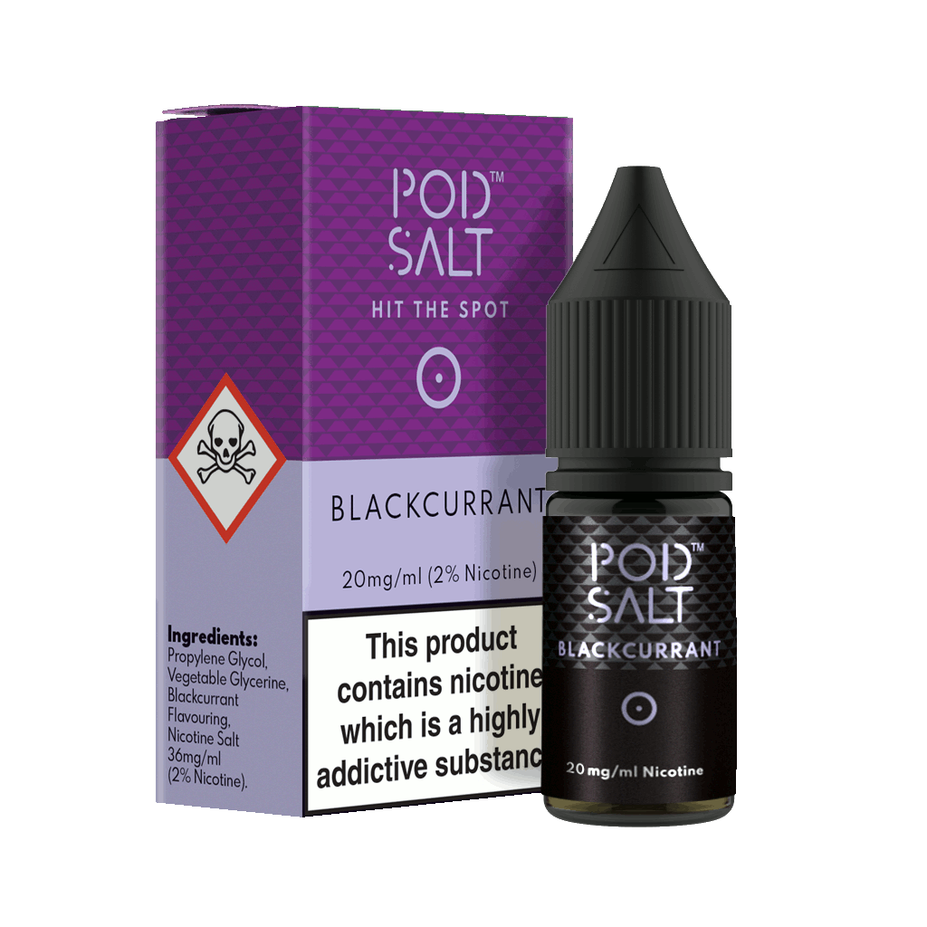 POD Salt - Blackcurrant Vape E-Liquid Online | Vapeorist