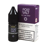 Buy Pod Salt Nic. Salt - Blackcurrant Menthol Vape Liquid | Vapeorist