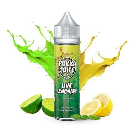Buy Pukka Juice 60ml - Lime Lemonade Vape E-Liquid | Vapeorist