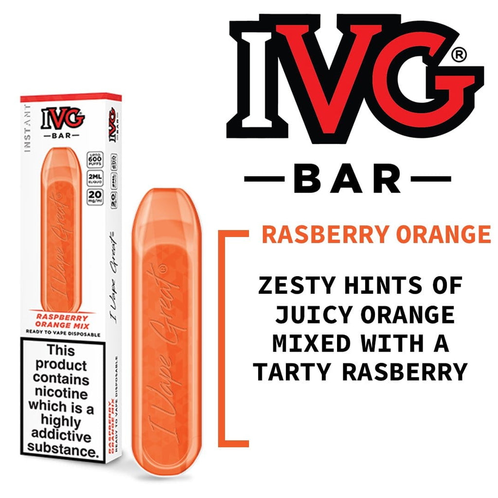 IVG Bar - Raspberry Orange Mix