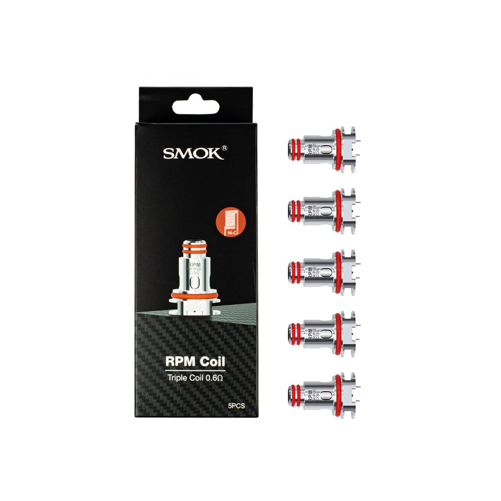 Buy SMOK RPM 0.6 Ohm Triple Replacement Coils Online | Vapeorist