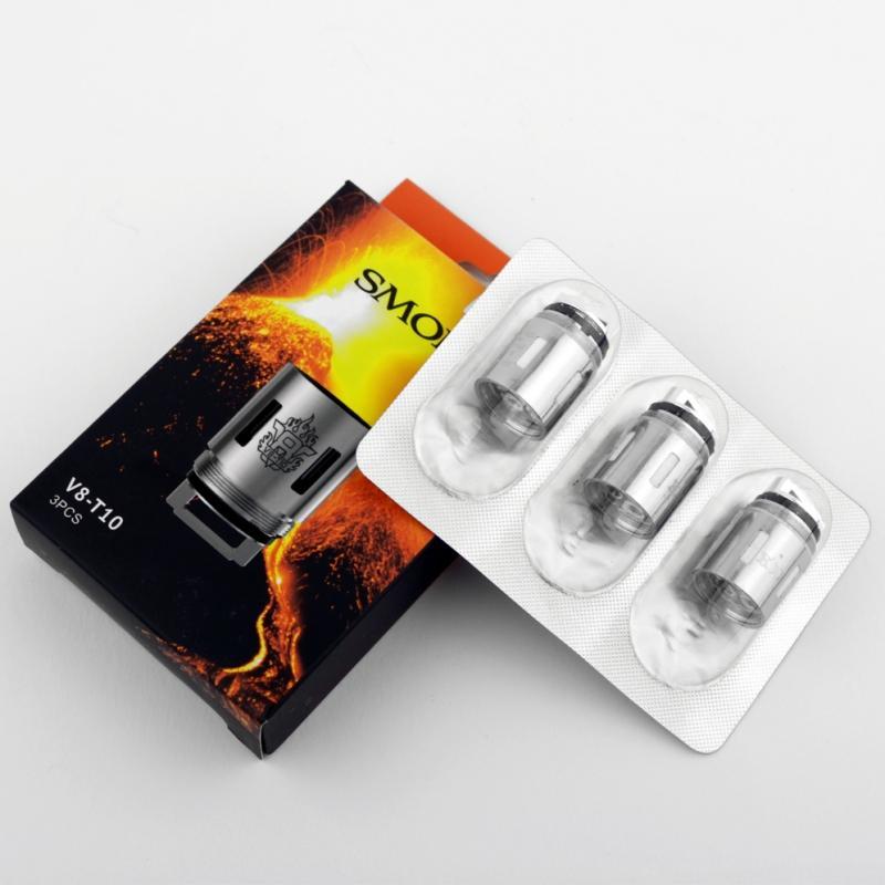 Buy SMOK V8-T10 Coils (3 Pack) Replacement Coils Online | Vapeorist