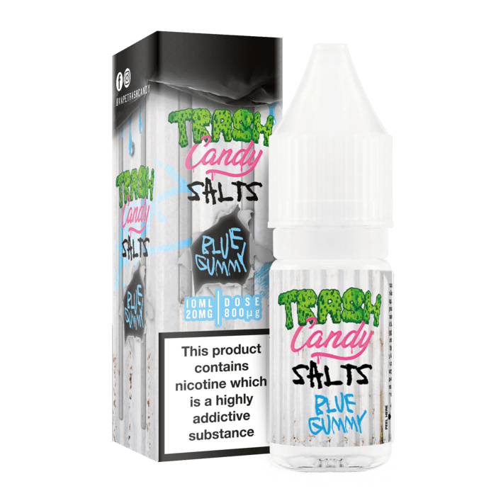 Trash Candy Nic. Salt - Blue Gummy Vape E-Liquid Online | Vapeorist