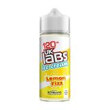 UK Labs 120ml Shortfill Lemon Fizz Ice Cream Vape Liquid