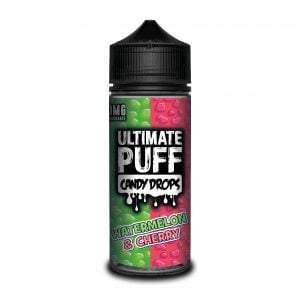 Ultimate Puff Candy Drops 120ml - Watermelon & Cherry | Vapeorist