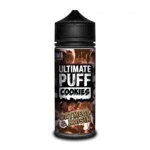 Ultimate Puff Cookies 120ml - Oatmeal & Raisin E-Liquid | Vapeorist