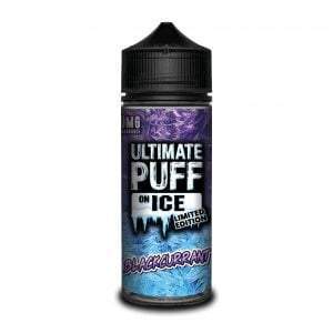 Ultimate Puff On Ice 120ml - Blackcurrant Vape E-Liquid | Vapeorist