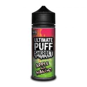 Ultimate Puff Sherbet 120ml Apple & Mango Vape Liquid | Vapeorist