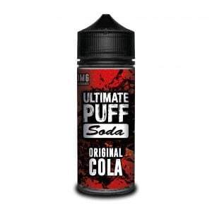 Ultimate Puff Soda 120ml - Original Cola Vape E-Liquid | Vapeorist