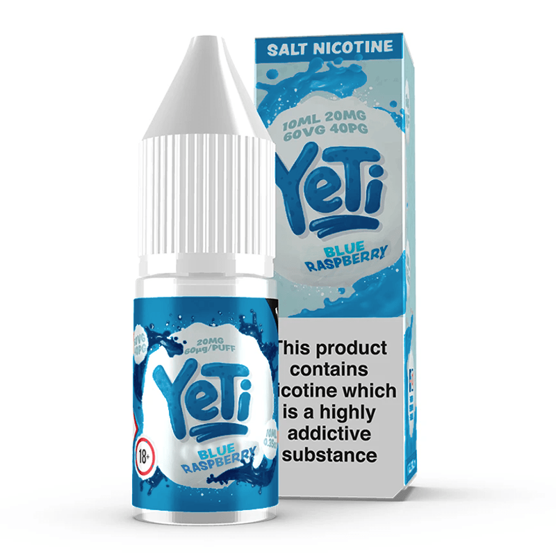 Buy Yeti Nic. Salt - Blue Raspberry Vape E-Liquid Online | Vapeorist