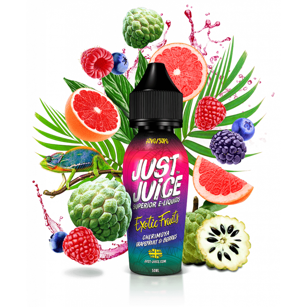 Just Juice 60ml - Cherimoya Grapefruit & Berries Liquid | Vapeorist