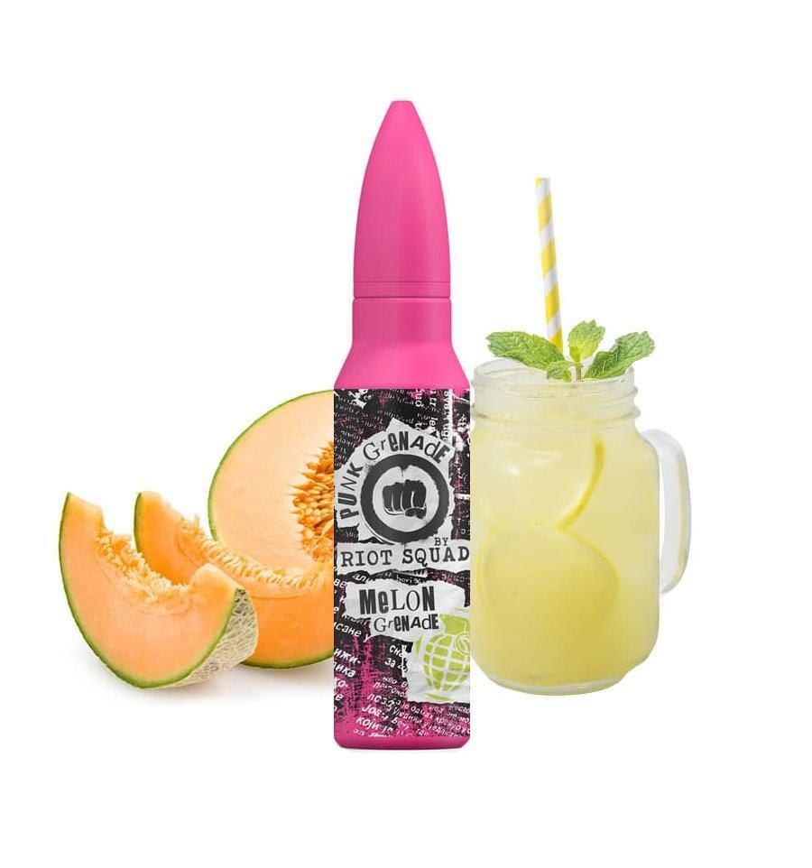 Riot Squad 60ml Shortfill Melon Grenade Vape E-Liquid