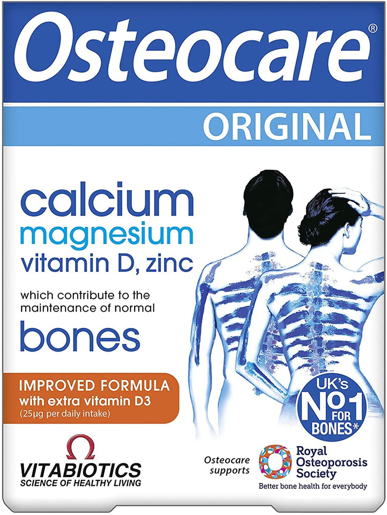 VitaBiotics Osteocare Original 30 Tablets | Vapeorist