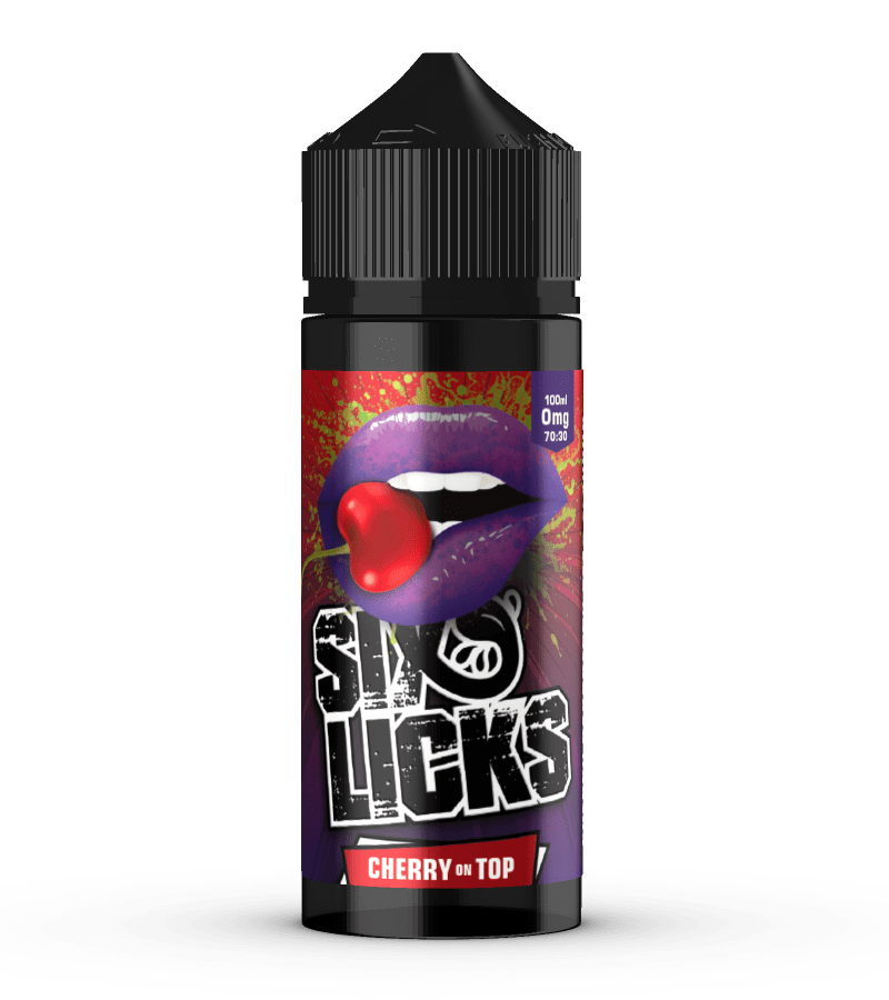 Six Licks 120ml - Cherry on Top