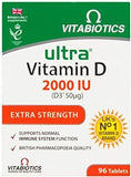 VitaBioticsc Ultra Vitamin D 2000IU (96 Tablets) | Vapeorist